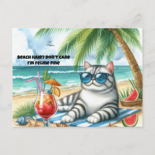 Carte postale Feline Fine Cat