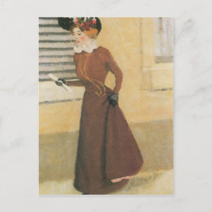 Carte Postale Felix Vallotton - Femme avec casquette