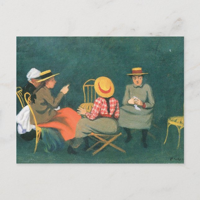 Carte Postale Felix Vallotton - Les femmes (Devant)