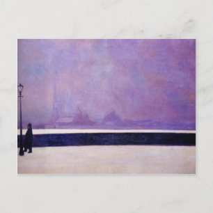 Carte Postale Felix Vallotton - Neva, brouillard léger