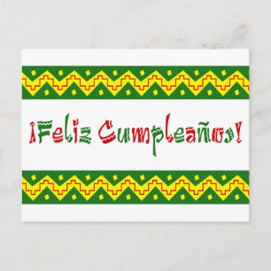 Carte Postale feliz cumpleanos arriba