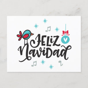 Carte Postale Feliz Navidad, Noël espagnol