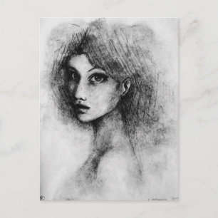 Carte Postale Femme