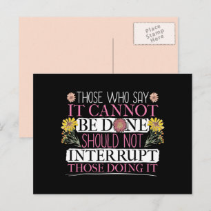 Carte Postale Femme à la tête