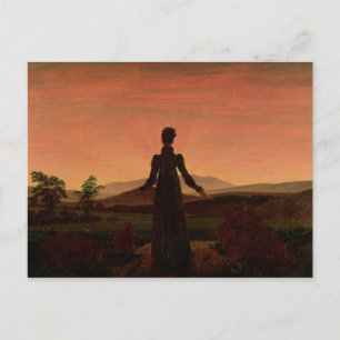 Carte Postale Femme à l'aube