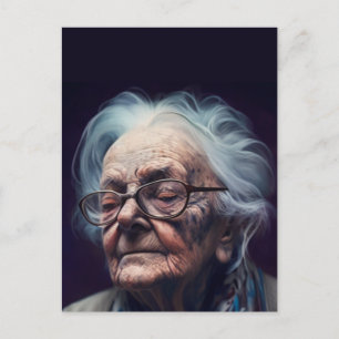 Carte postale Femme Âgée