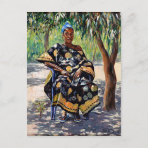 Carte Postale Femme assise 2004