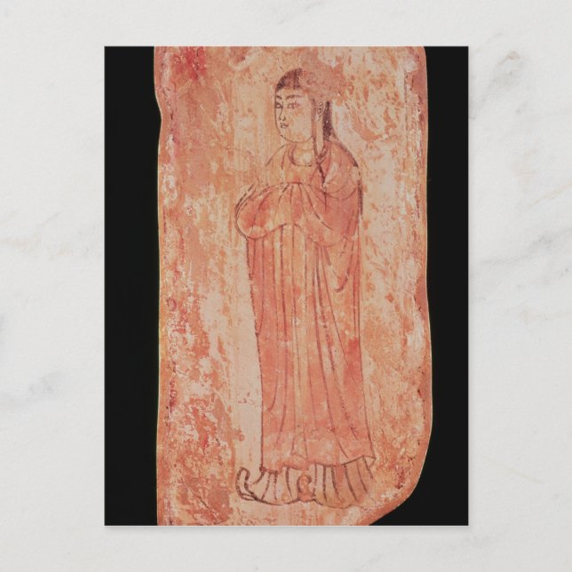 Carte Postale Femme aux caractéristiques chinoises en Nestorian (Devant)
