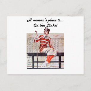 Carte Postale Femme aux liens