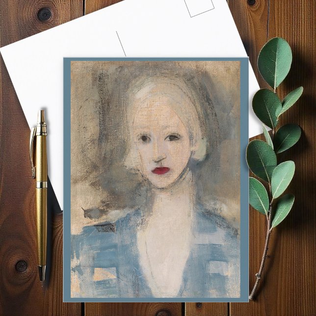Carte Postale Femme blonde, Helene Schjerfbeck (Créateur téléchargé)