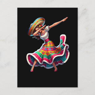 Carte Postale Femme Cinco de Mayo