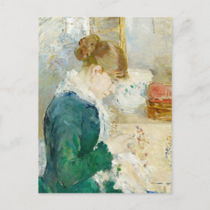 Carte Postale Femme cousant   Berthe Morisot