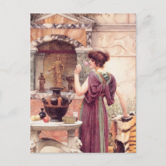 Carte Postale Femme de Beaux Arts Classiques (Devant)