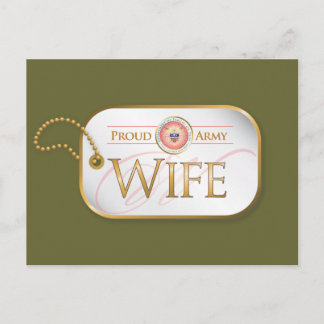 Carte Postale Femme de l'armée rose