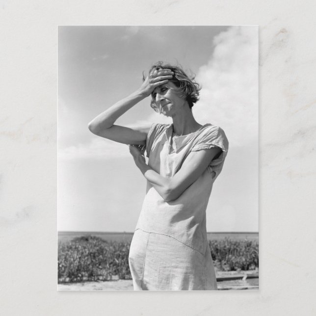 Carte Postale Femme des Hautes Plaines (Devant)