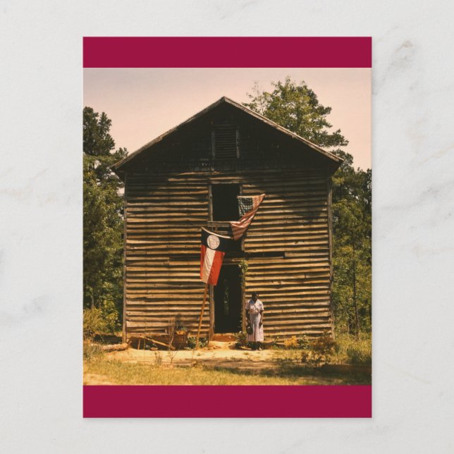 Carte Postale Femme des plaines blanches, années 1940 (Devant)