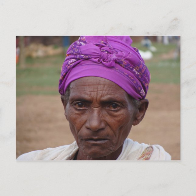 Carte Postale Femme éthiopienne 4 (Devant)