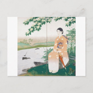 Carte Postale femme japonaise