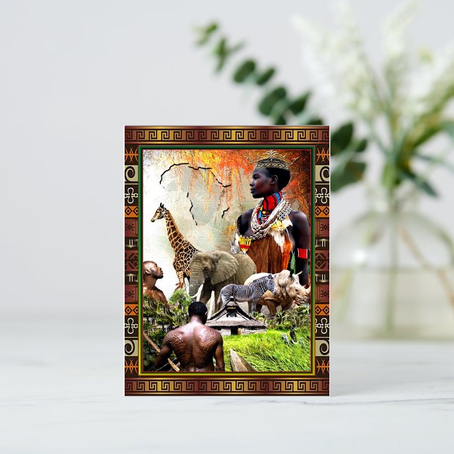 Carte Postale Femme King (Créateur téléchargé)