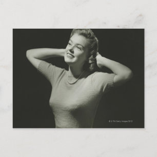Carte Postale Femme Relaxante