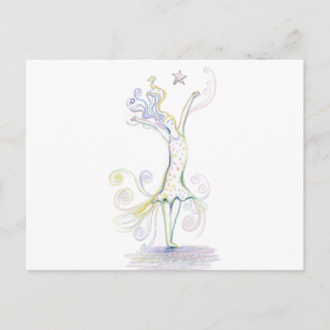 Carte Postale Femme sauvage (Devant)