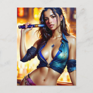 Carte Postale Femme sexy