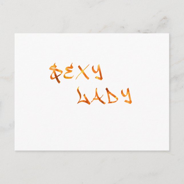 Carte Postale Femme sexy (Devant)