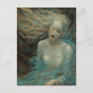 Carte Postale Femme sirène