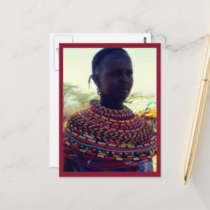 Carte Postale Femme Tribale Samburu