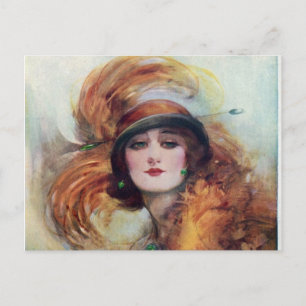 Carte Postale Femme victorienne