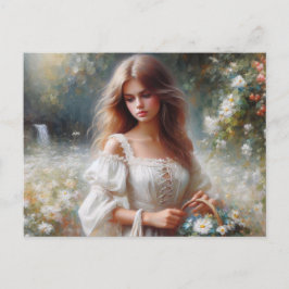 Carte Postale Femme victorienne