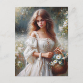 Carte Postale Femme victorienne