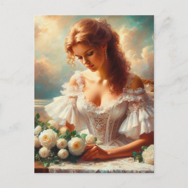 Carte Postale Femme victorienne 5 (Devant)