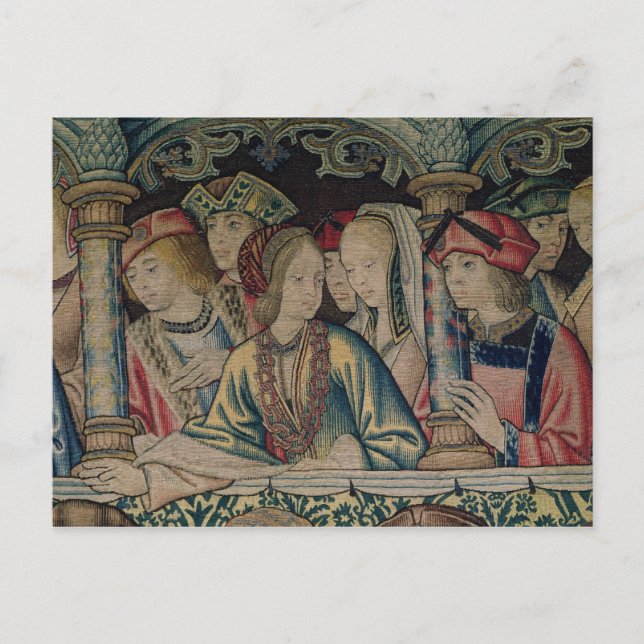 Carte Postale Femmes à la cour de David (Devant)