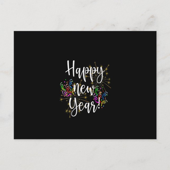 Carte Postale Femmes Bonjour 2023 Bonne année 2023 Nouvel An Ev (Devant)