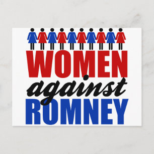 Carte Postale Femmes contre Romney