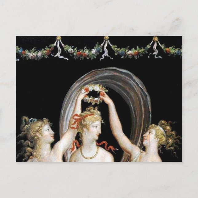 Carte Postale Femmes dansantes (Devant)