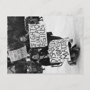 Carte postale Femmes Handicapées