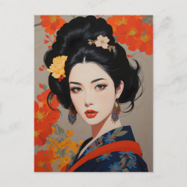 Carte Postale Femmes orientales exquises chinoises