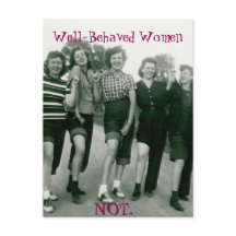 Carte postale femmes Retro/Rockabilly
