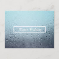 fenêtre d'hiver mariage