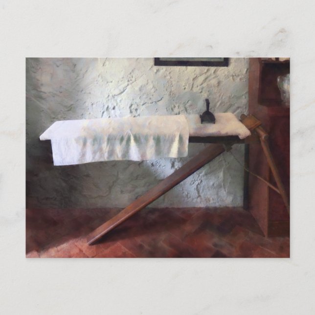 Carte Postale Fer et fer à repasser (Devant)