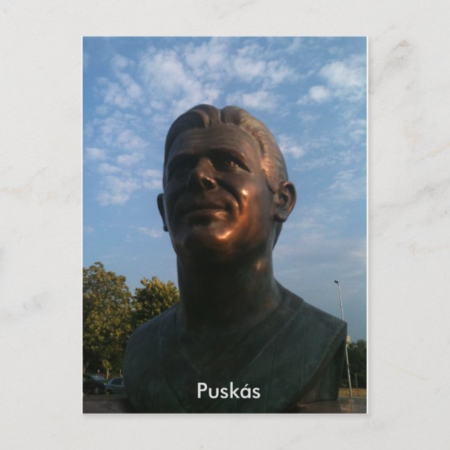 Carte Postale Ferenc Puskás (Devant)