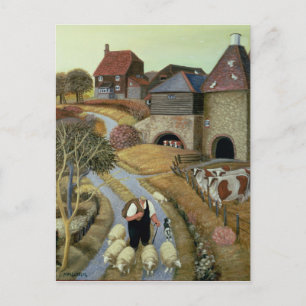 Carte Postale Ferme de rue française