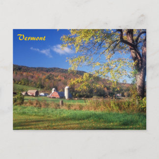Carte Postale Ferme du Vermont