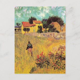 Carte Postale Ferme en Provence par Vincent van Gogh