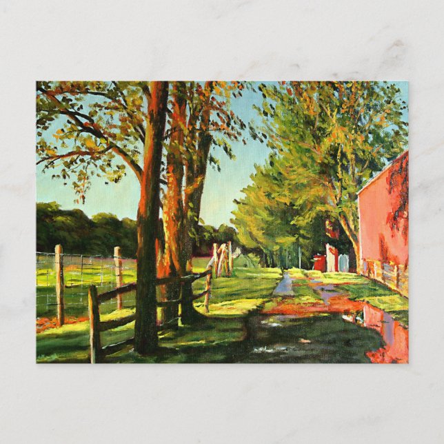 Carte Postale Ferme pittoresque Missouri Horse Boaring (Devant)