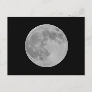 Carte Postale Fermeture de la Pleine lune