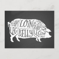 fermier porc boucher charcuterie coupe art petit p
