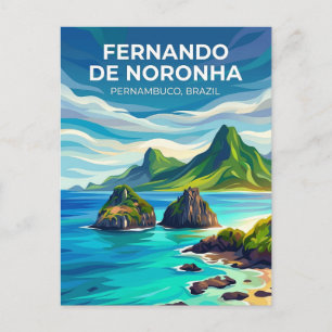 Carte Postale Fernando de Noronha Brésil